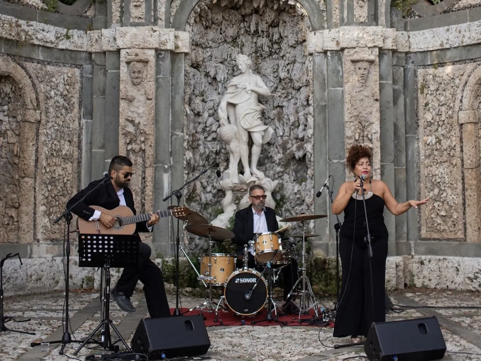 The Versailles of Tuscany Band Outside