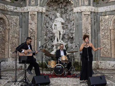 The Versailles of Tuscany Band Outside
