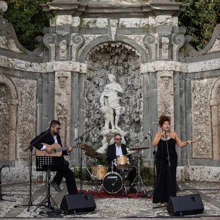 The Versailles of Tuscany Band Outside