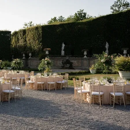 The Versailles of Tuscany Dinner Tables