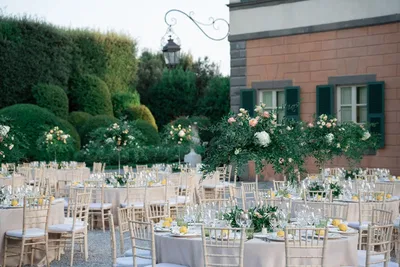 The Versailles of Tuscany Dinner Tables