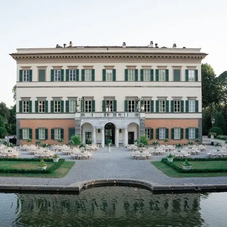 The Versailles of Tuscany Facade Water