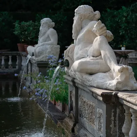 The Versailles of Tuscany Fountain