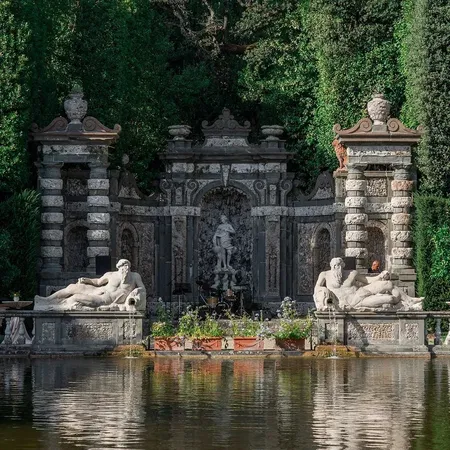 The Versailles of Tuscany Fountain