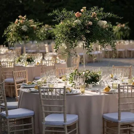 The Versailles of Tuscany Tables