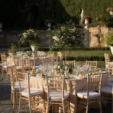 The Versailles of Tuscany Tables