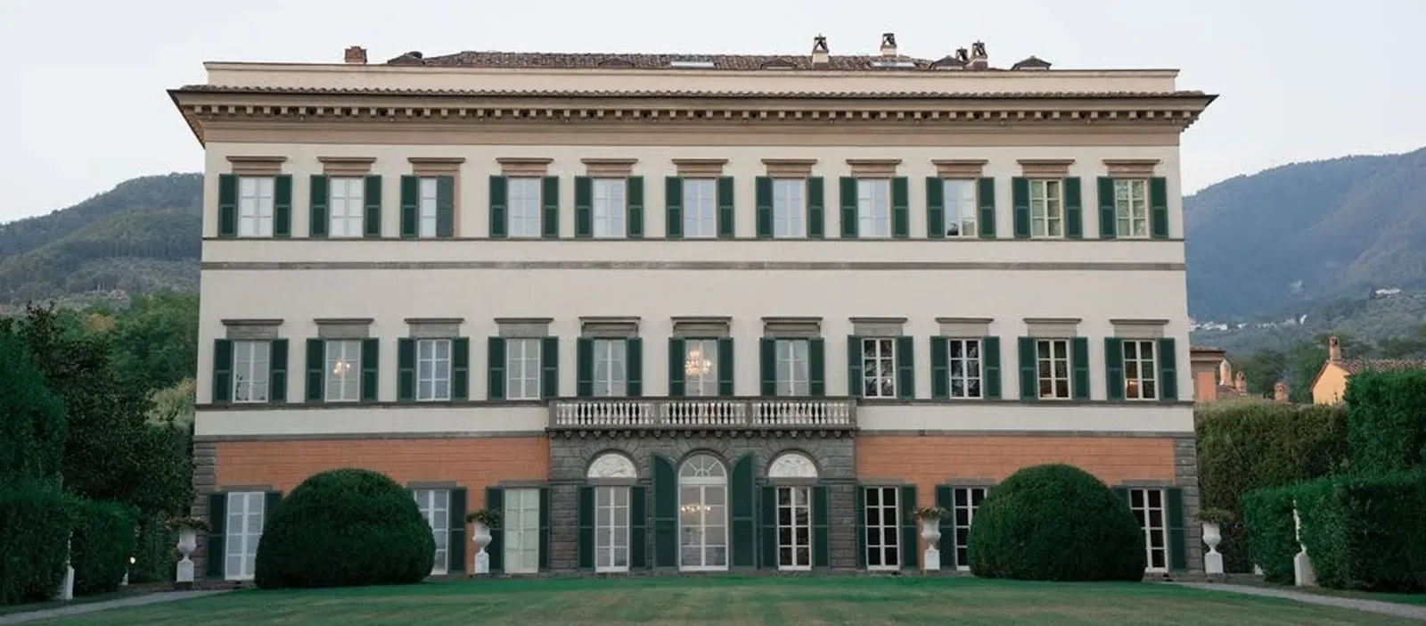 The Versailles of Tuscany Facade