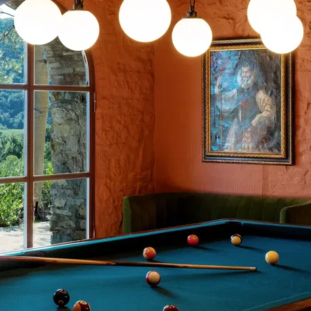 Vignamaggio Billiard Room