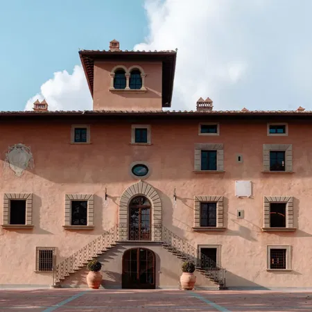 Vignamaggio Main Villa Facade
