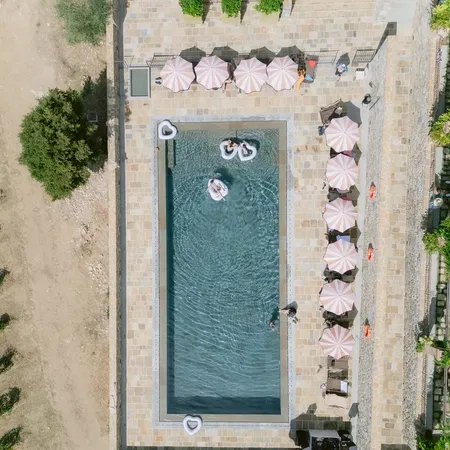 Vignamaggio Pool Party Hearts