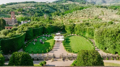 Villa Grabau Aerial View of The Park