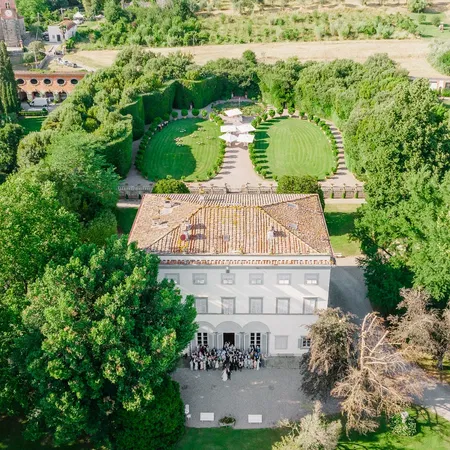 Villa Grabau Aerial View of The Villa