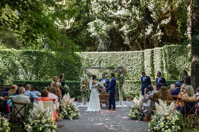 Villa Grabau Ceremony Outdoors