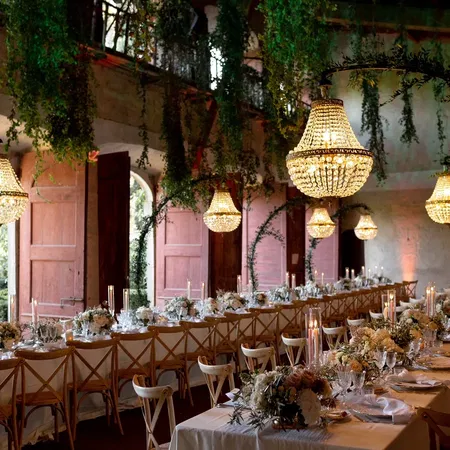 Villa Grabau Table Setup