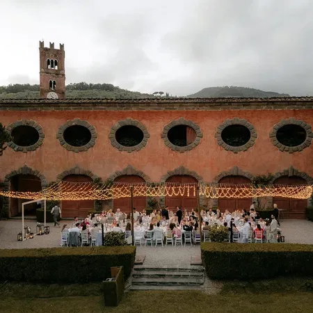 Villa Grabau Tables In Front of The Limonaia