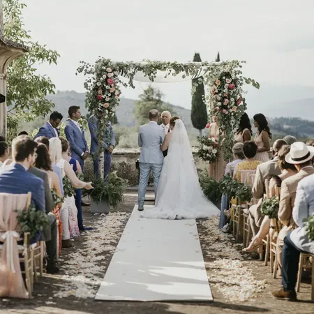 Villa Medicea di Lilliano Ceremony