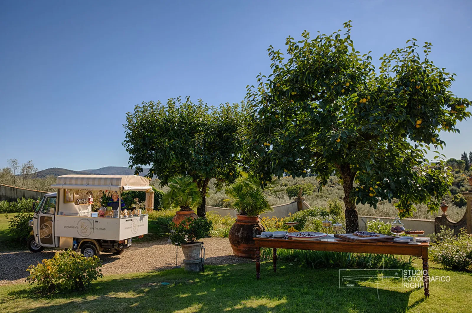 Villa Medicea di Lilliano Gelato Ape