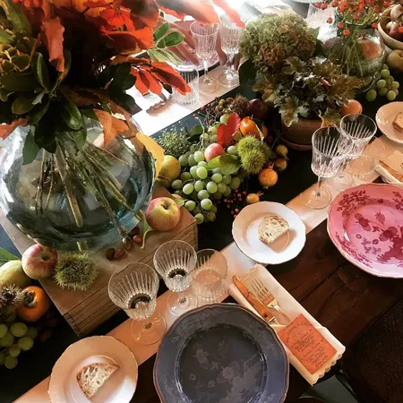 Villa Medicea di Lilliano Rustic Table