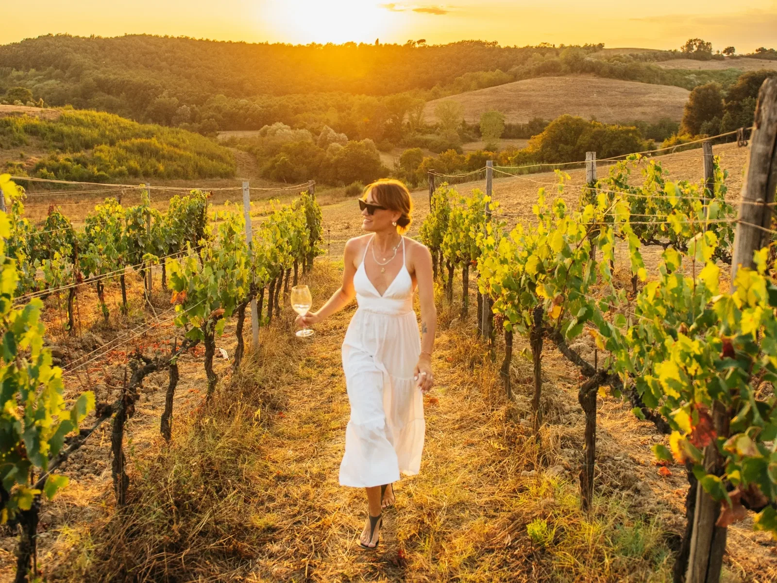 Villa Petriolo Bride In The Vineyard