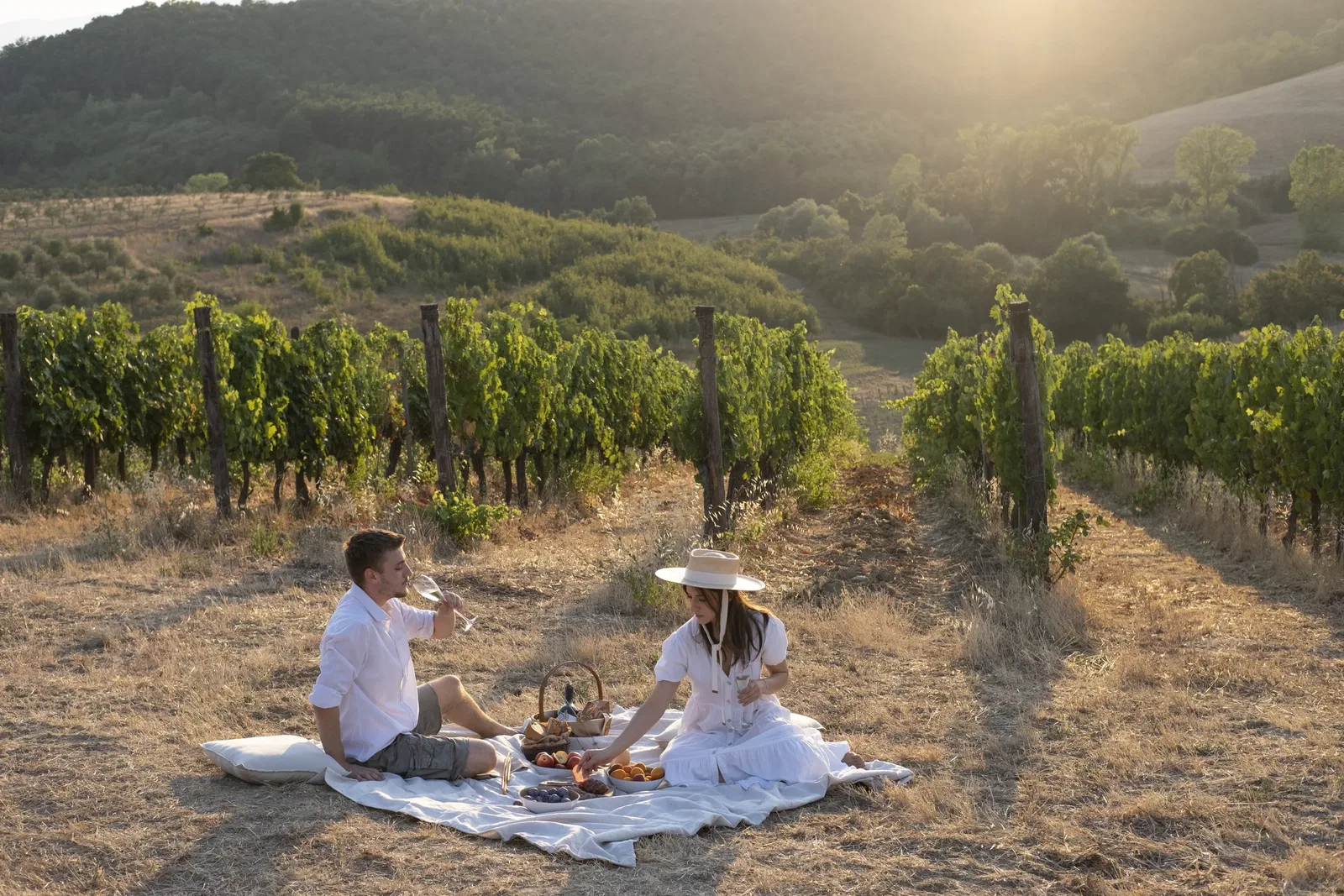 Villa Petriolo Picnic In The Vineyard