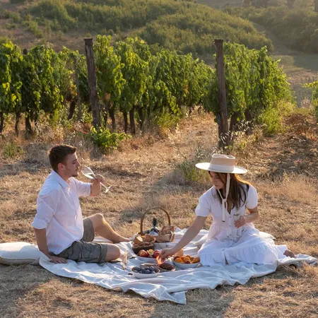 Villa Petriolo Picnic In The Vineyard