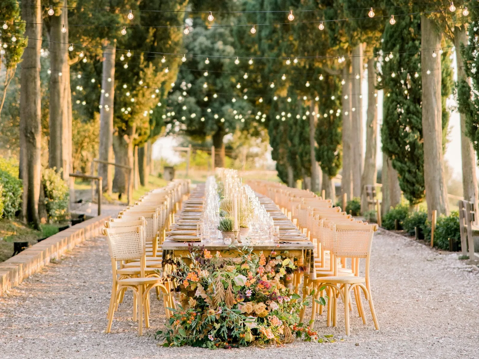 Villa Petriolo Table Day