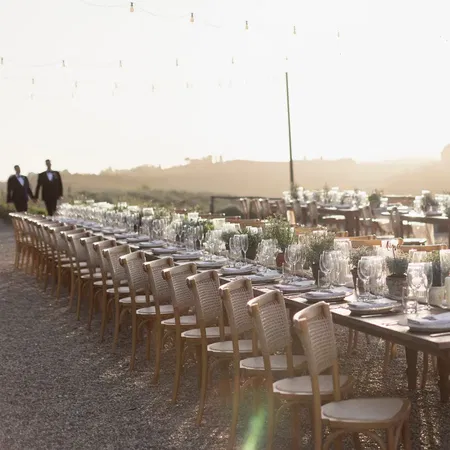 Villa Petriolo Table Setting