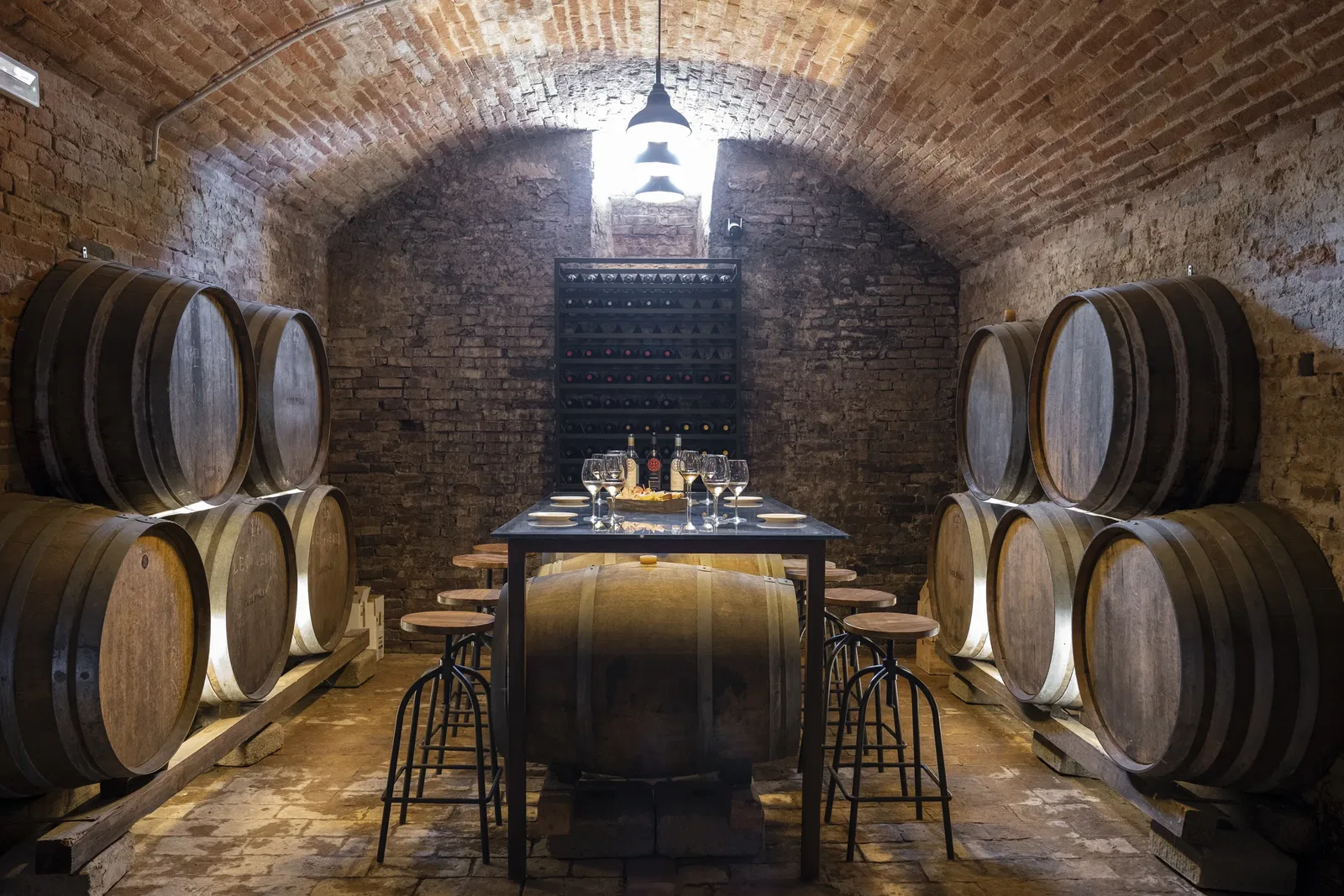 Villa Petriolo Wine Cellar