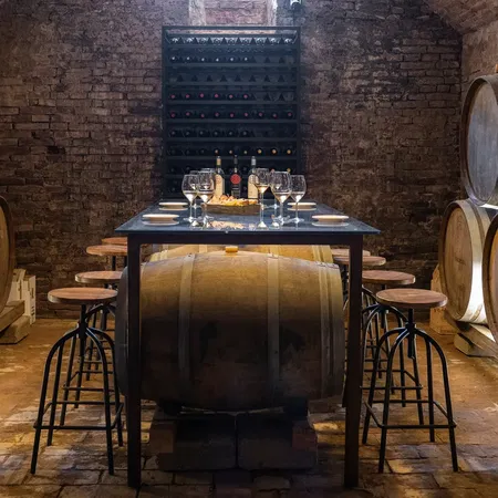 Villa Petriolo Wine Cellar