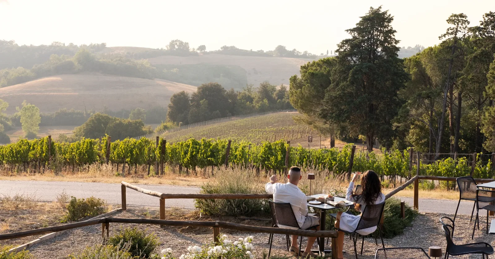 Villa Petriolo Breakfast By The Vineyard