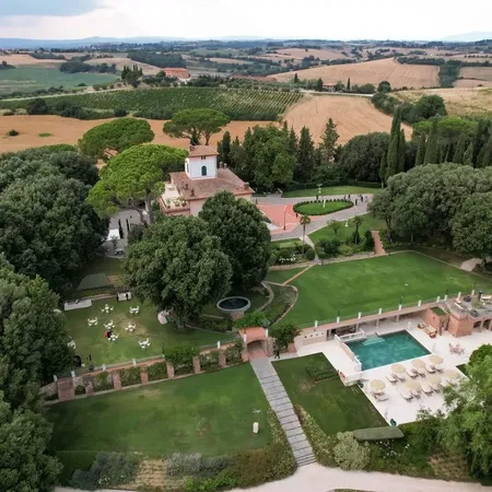 Villa Valentini Bonaparte Aerial View