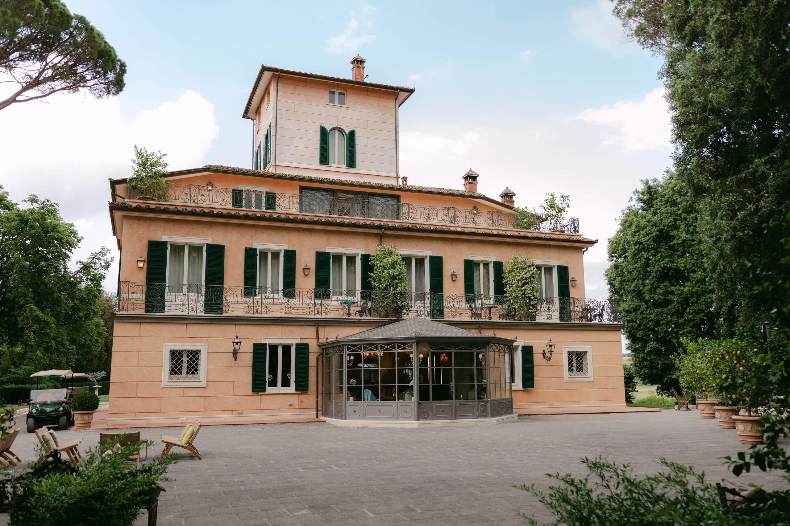 Villa Valentini Bonaparte Facade