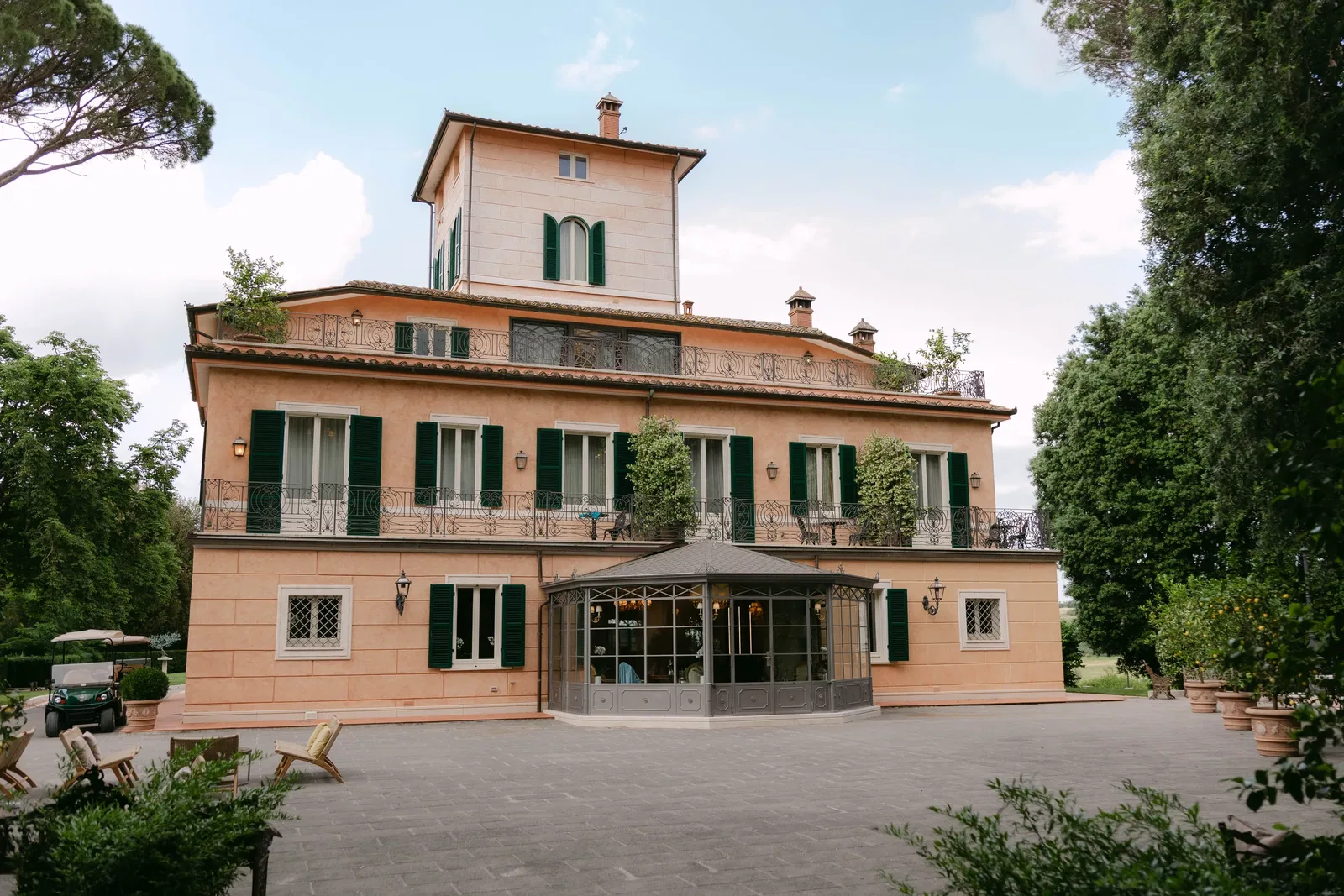 Villa Valentini Bonaparte Facade