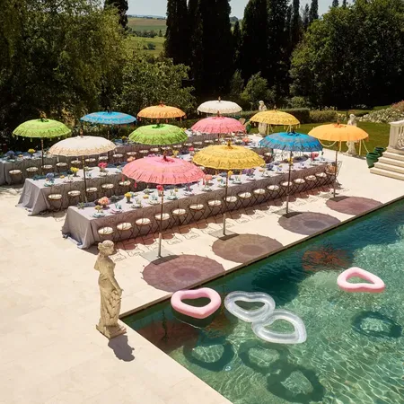 Villa Valentini Bonaparte Reception By The Pool